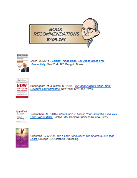 Book Recommendations by Dr. Dry